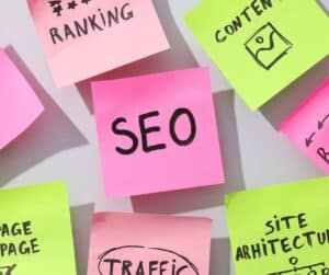 SEO in Action - paper tags