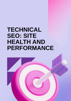 technical SEO - site health and performance - chapter cover