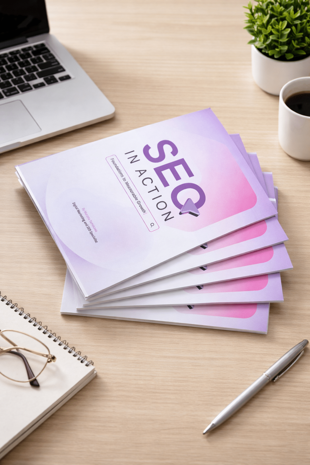 Livro SEO in Action SEO in Action book - seo guide in paperback version